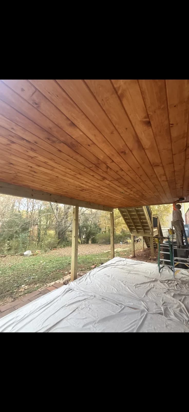 Covered patio pavilion — exterior design tips for a custom lake house