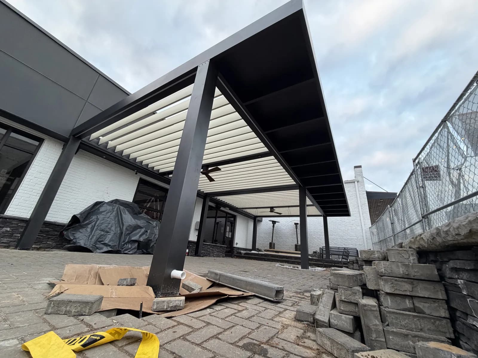 Detached accessory structure framed on site — comparing detached, attached, and internal ADUs